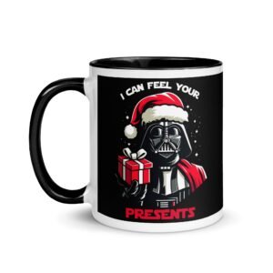 Star Wars Christmas Mug Darth Vader I Can Feel Your Presents