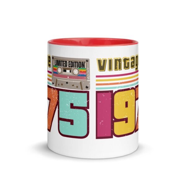Vintage 1975 Limited Edition 50th Birthday Mug 1975 Gift - Image 5