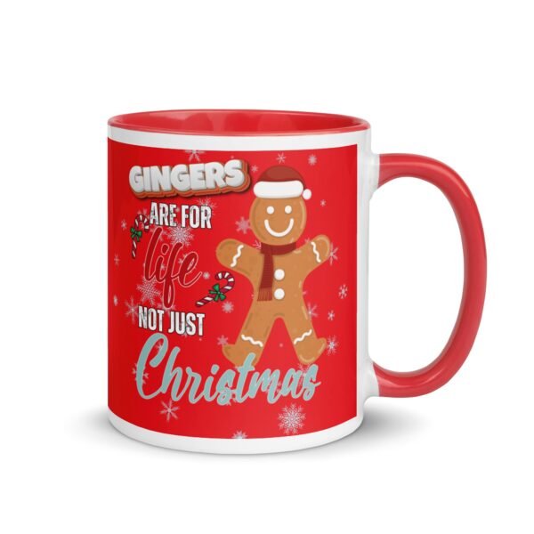 Gingers Are For Life Not Just Christmas Mug Gift for Gingers - Image 2