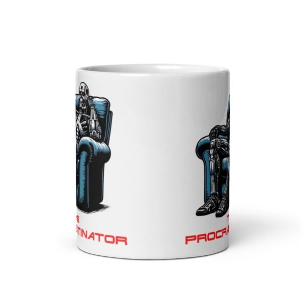 The Procrastinator Mug – Funny Mug For Lazy Terminator Fans - Image 3