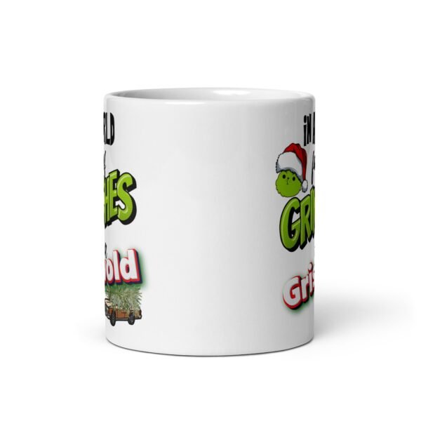 In A World Full Of Grinches Be a Griswold Christmas Mug - Image 3