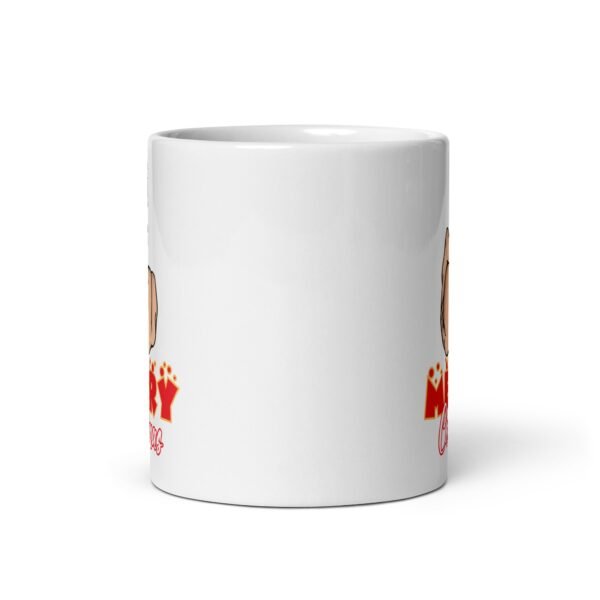 Middle Finger Merry Christmas Mug Rude Christmas Mug - Image 3