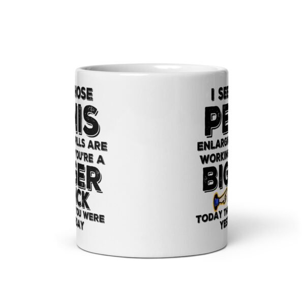 Bigger Dick Rude Funny Gift Mug For Him - Image 3