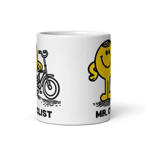 Mr. Cyclist Mug Mr. Men Style Gift Mug For Cyclists - Image 3
