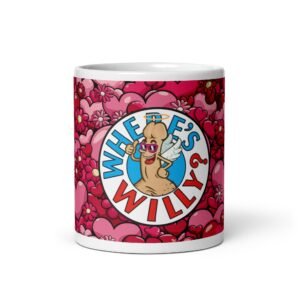 Where’s Willy Funny Valentines Mug For Him