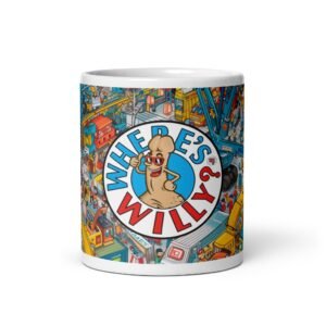 Where’s Willy Funny GIft Mug For Him Valentines Present