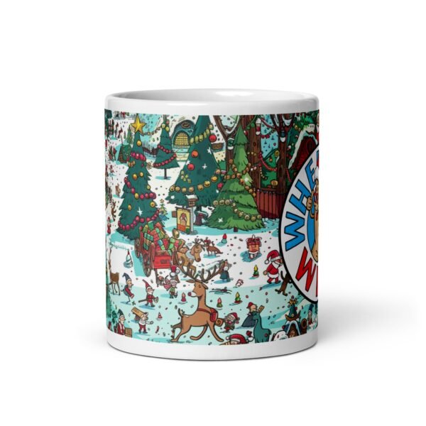 Where’s Willy Mug Funny Christmas Joke Gift Mug - Image 2