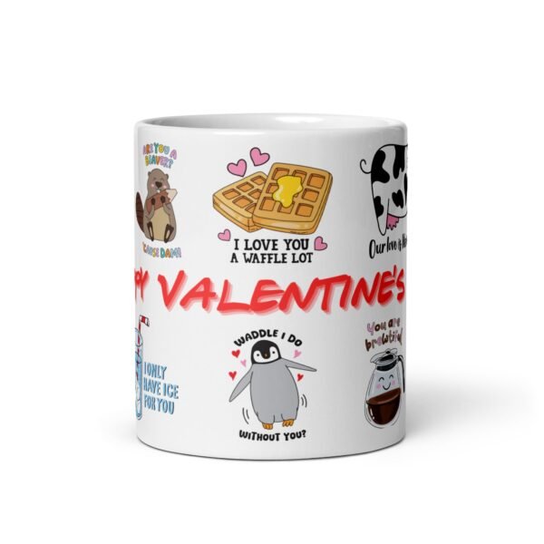 Valentine’s Mug For Him Funny Corny Jokes Puns Mug - Image 3