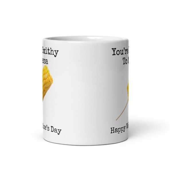 Smithy & Nessa Corn On The Cob Valentines Day Gift Mug - Image 3