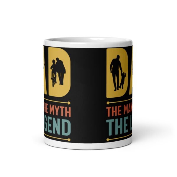 Dad The Man The Myth The Legend Mug - Image 3