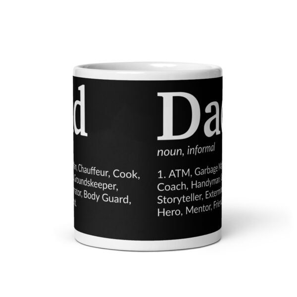 Dad Mug – Dad Description Mug - Image 3