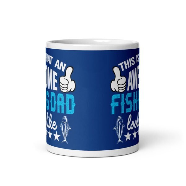 Awesome Fishing Dad Mug Gift for Dads Who Fish - Image 3