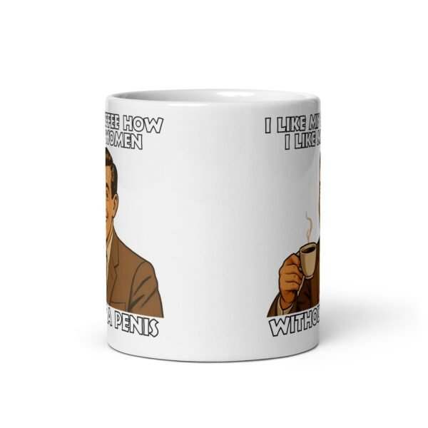 I Like My Coffee How I Like My Women Mug - Image 3