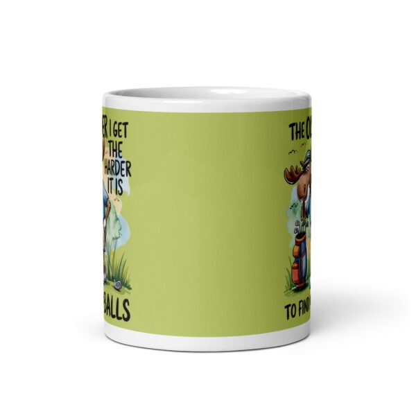 The Older I Get The Harder It Is To Find My Balls Golf Mug - Image 3