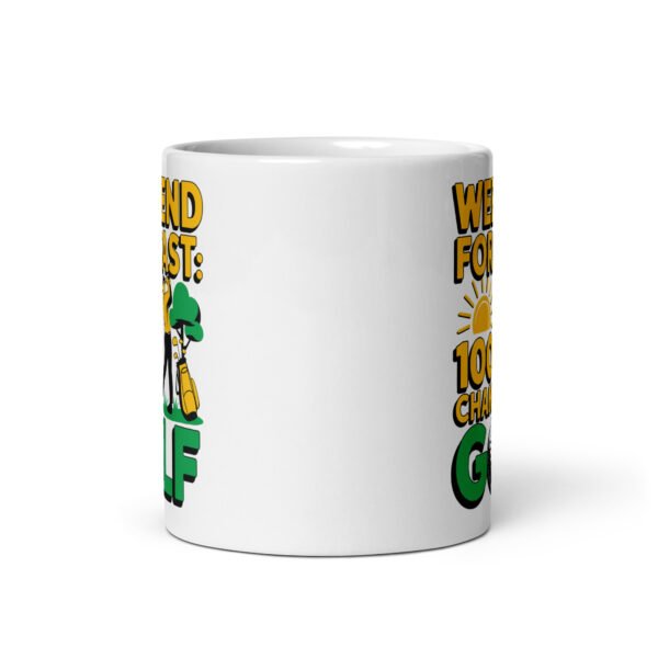 Weekend Forecast Golf Mug Gift For Golfers - Image 3