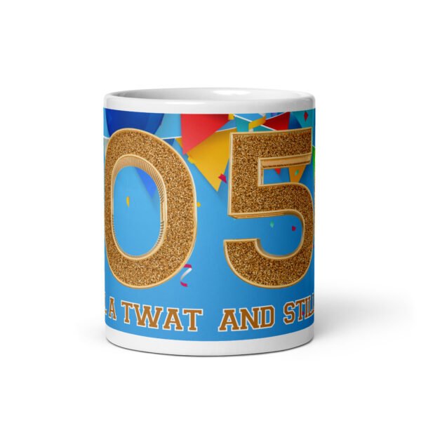 50 And Still A Twat – Rude 50th Birthday Mug - Image 3