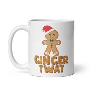 Christmas Ginger Twat Mug Funny Christmas Gift For Gingers