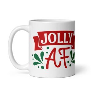 Jolly AF Mug – Funny Christmas Mug