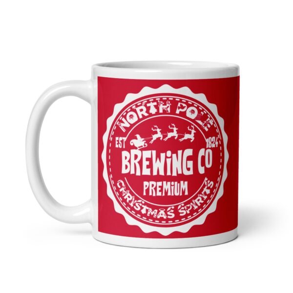 North Pole Brewing Co Christmas Mug