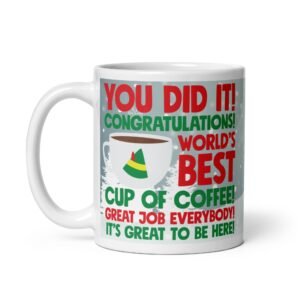 Buddy The Elf Christmas Mug Best Cup of Coffee Mug