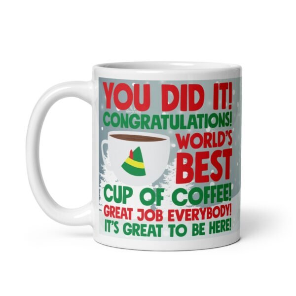 Buddy The Elf Christmas Mug Best Cup of Coffee Mug