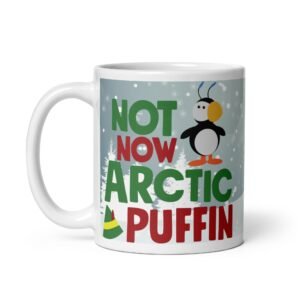 Buddy The Elf Christmas Mug Arctic Puffin Ninny Muggins