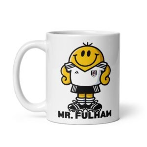 Mr Fulham Mr. Men Style Mug Gift For Fulham FC Fans