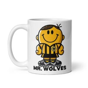 Mr. Wolves Mug Mr. Men Style Mug For Wolverhampton Wanderers Fans