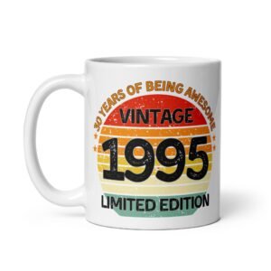 30th Birthday Mug 1995 Birthday Gift Mug