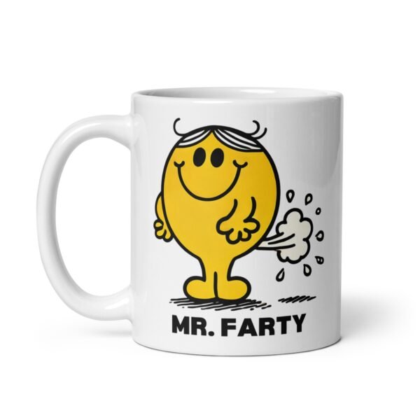 Mr. Farty Mug Mr. Men Style Gift for Men Who Fart A Lot - Image 2