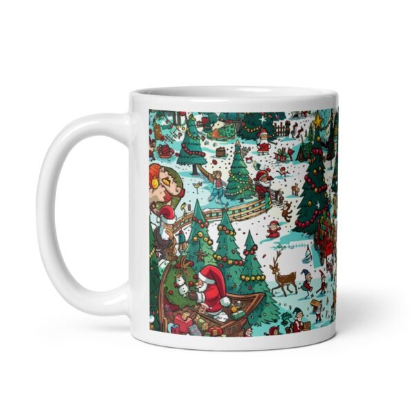 Where’s Willy Mug Funny Christmas Joke Gift Mug - Image 3