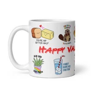 Valentine’s Mug For Him Funny Corny Jokes Puns Mug