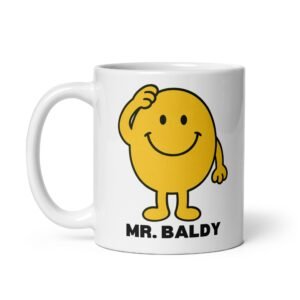 Mr Baldy Mug Funny Gift For Bald Men