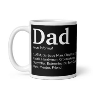 Dad Mug – Dad Description Mug