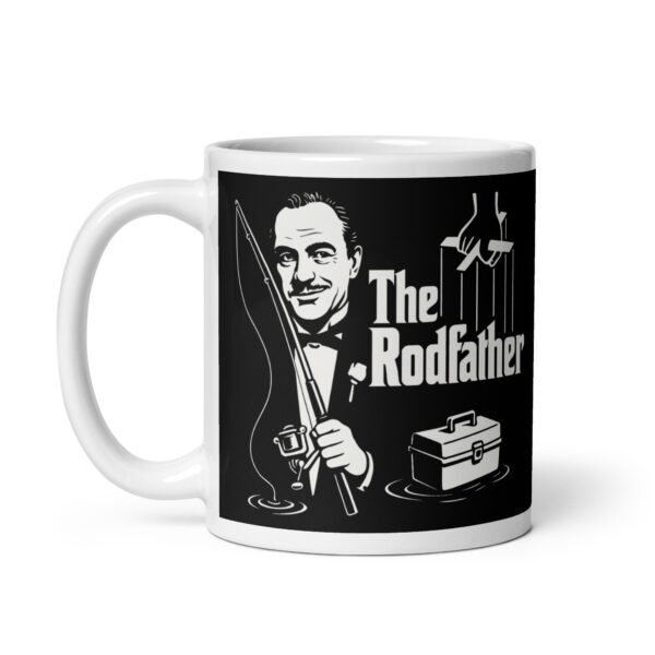 The Rodfather Fishing Mug For Godfather Dads Gift