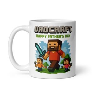 Dadcraft Mug Minecraft styler Mug Father’s Day Gift
