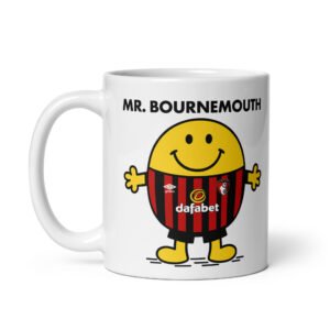 Mr. Bournemouth Mug Mr. Men Style Mug For Bournemouth Fans