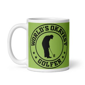 World’s Okayest Golfer Mug Golf Gift