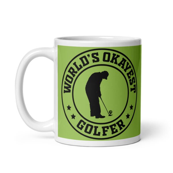 World’s Okayest Golfer Mug Golf Gift