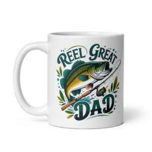 Fishing Dad Mug Reel Great Dad Gift Fathers Day