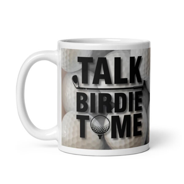 Talk Birdie To Me – Funny Golf Mugs - Image 2
