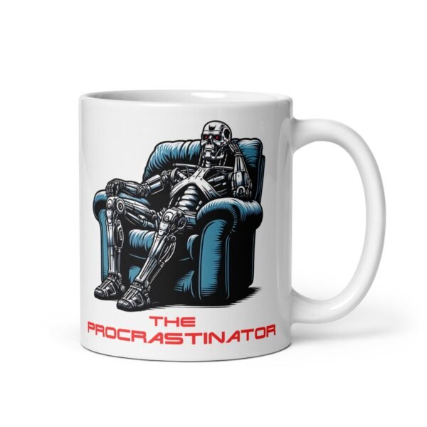 The Procrastinator Mug – Funny Mug For Lazy Terminator Fans - Image 2