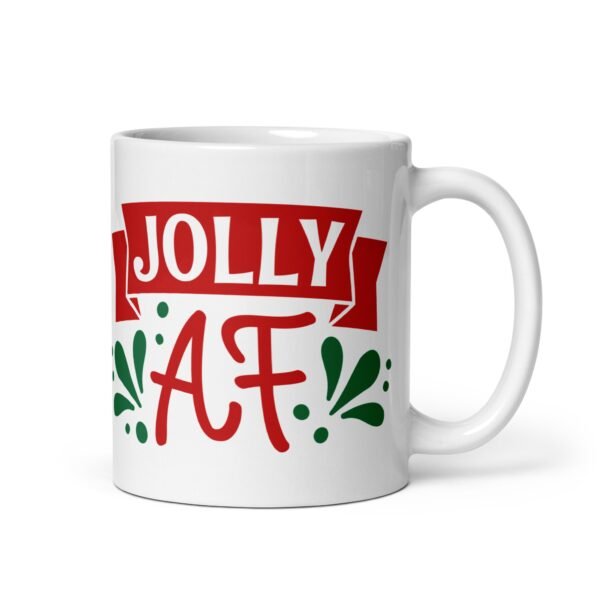 Jolly AF Mug – Funny Christmas Mug - Image 2