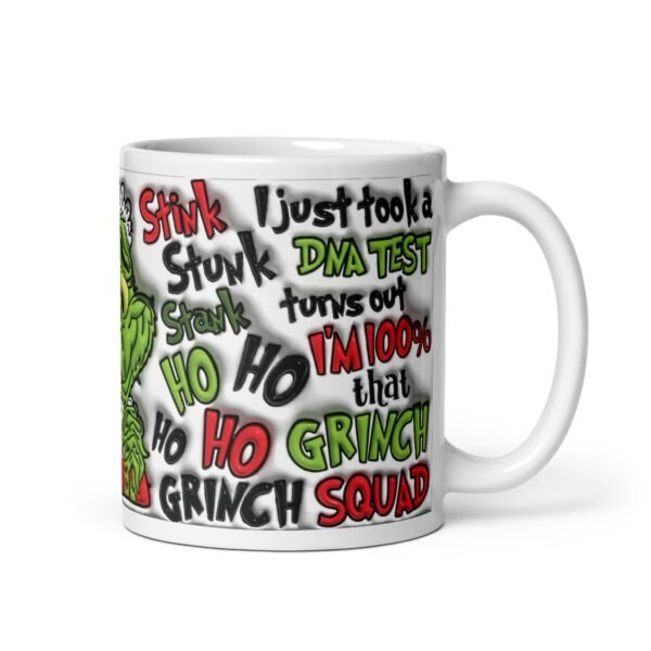Merry Grinchmus Mug Christmas Gift - Image 2