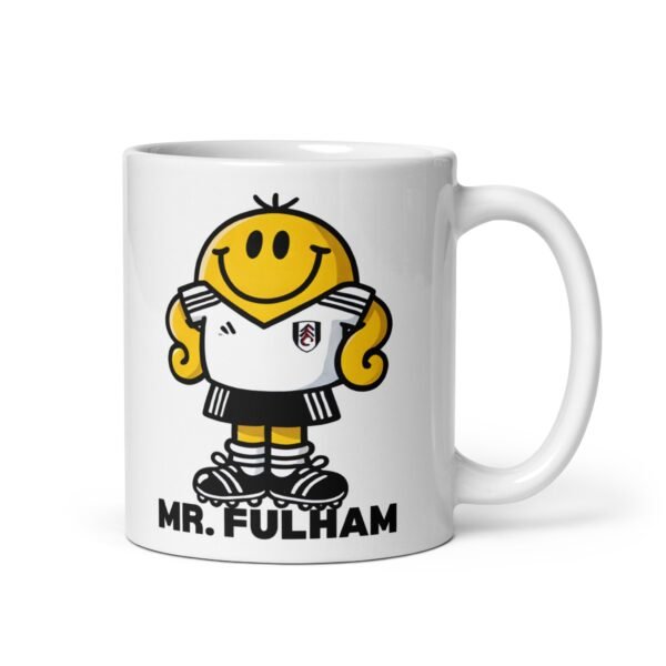 Mr Fulham Mr. Men Style Mug Gift For Fulham FC Fans - Image 2