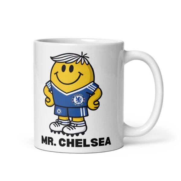 Mr. Chelsea Mug Mr. Men Style Mug For Chelsea FC Fans - Image 2