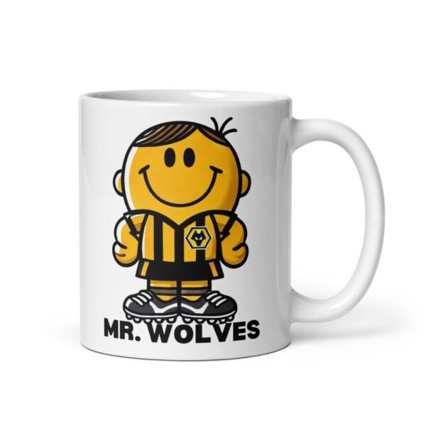 Mr. Wolves Mug Mr. Men Style Mug For Wolverhampton Wanderers Fans - Image 2