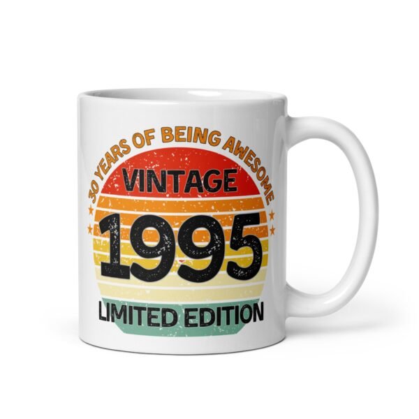 30th Birthday Mug 1995 Birthday Gift Mug - Image 2