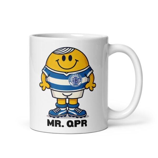 Mr. QPR Mug Mr. Men Style Mug For QPR FC Fans - Image 2
