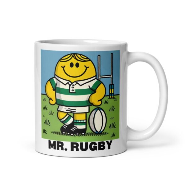 Mr. Rugby Mug Mr. Men Style Gift For Men Who Love Rugby - Image 2